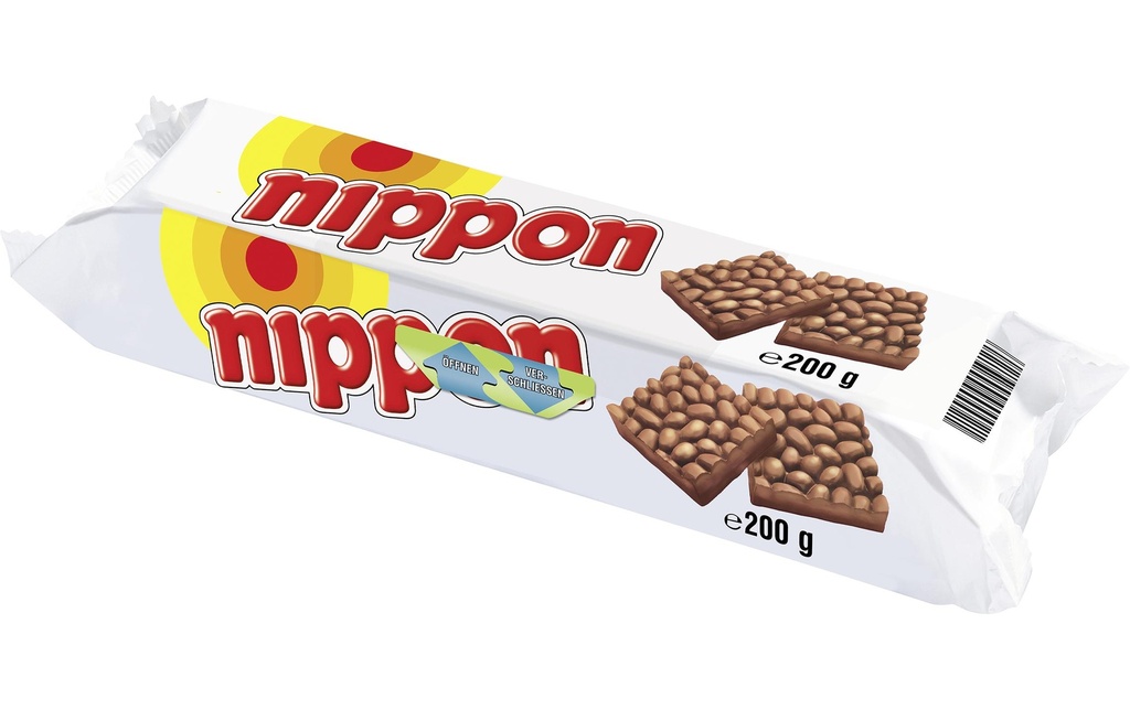 Nippon Gaufrettes de riz soufflé au chocolat 200 g