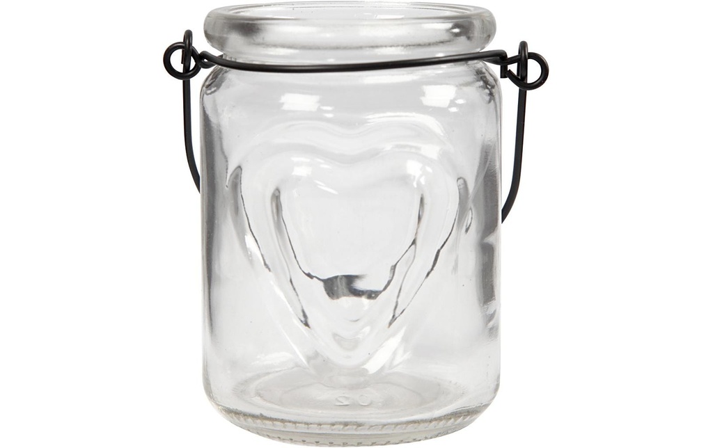 Creativ Company Récipient en verre  Bougie 9.5 x 9 cm 2 Pièce/s