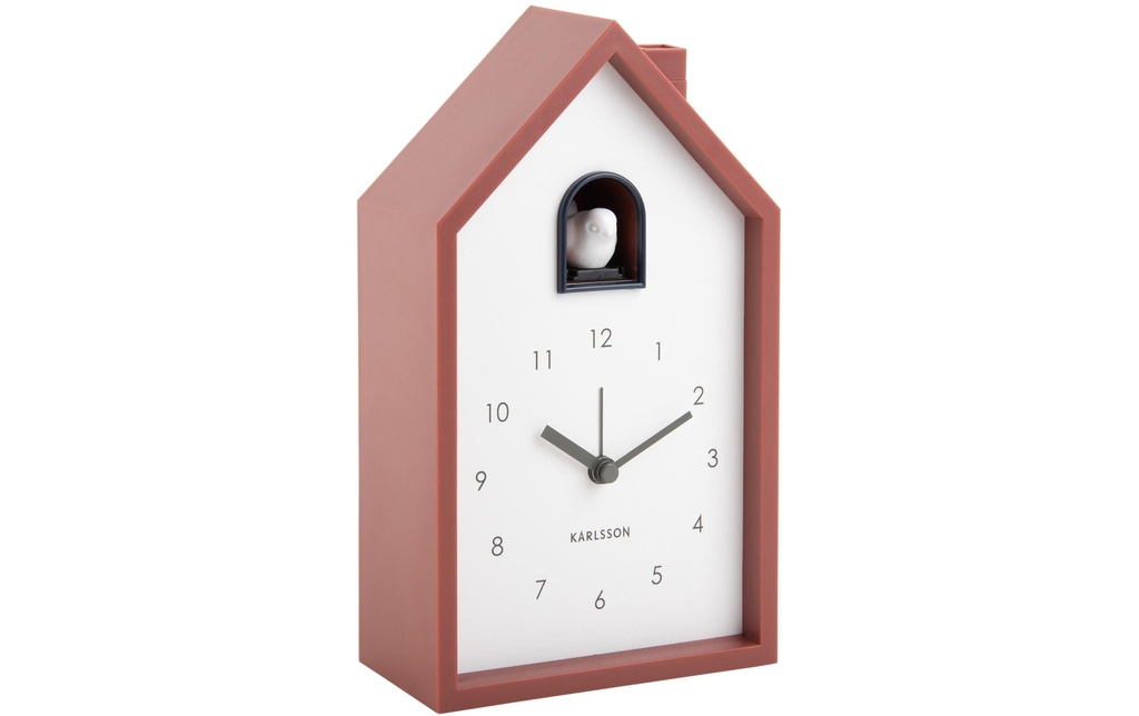KARLSSON Coucou-réveil Red ochre