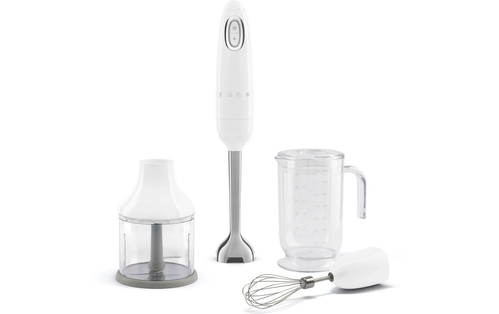 SMEG Mixeur plongeant HBF03 WhEU Blanc