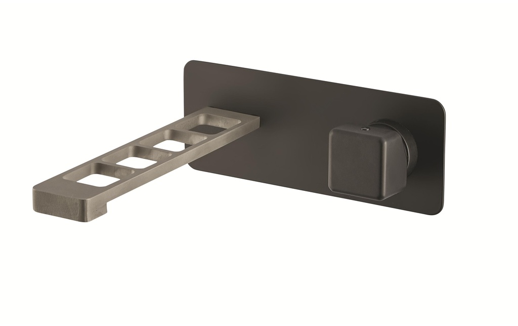 WEBERT Robinetterie de lavabo ONE-X EHM, encastré, noir mat