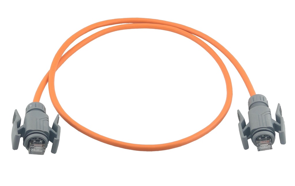 Wirewin Câble patch Outdoor RJ-45 - RJ-45 Cat 6A, S/FTP, 3 m, Orange