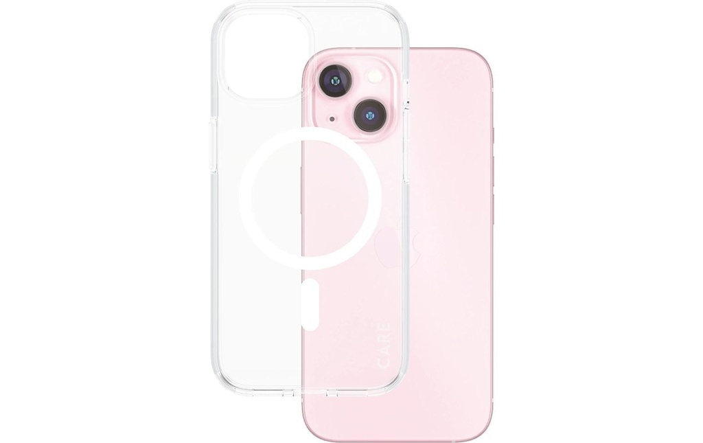 CARE Coque arrière Flagship iPhone 15 Blanc