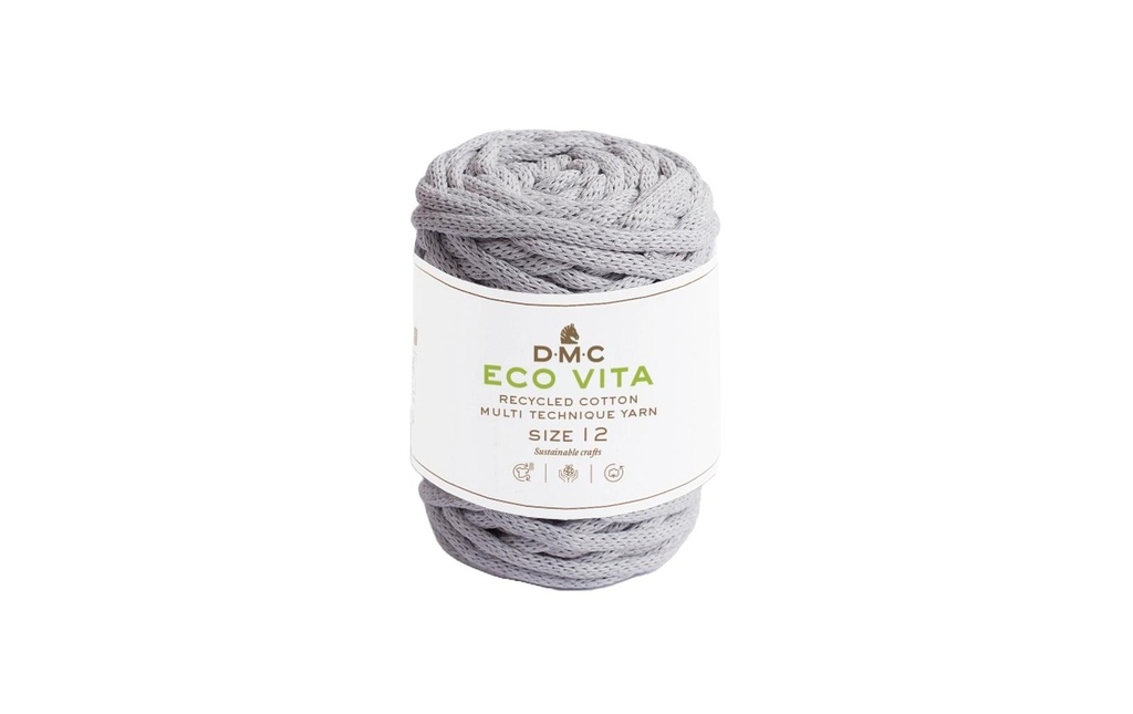DMC Laine Nova Vita Makramee Cord 250 g Gris clair