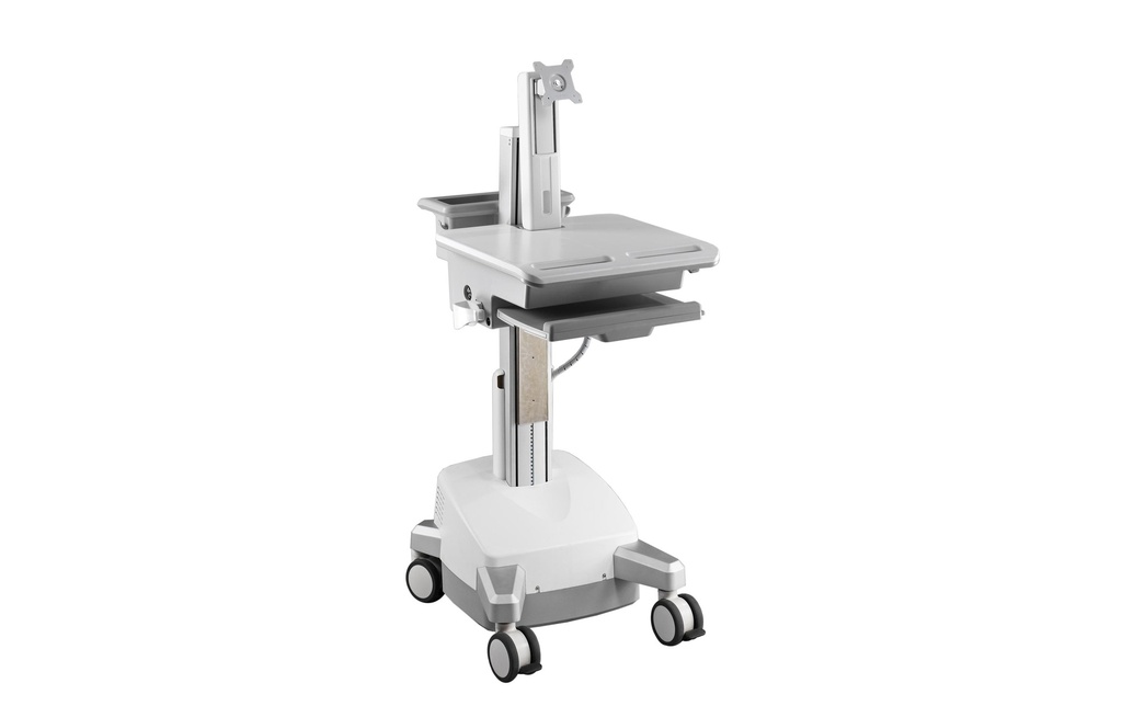 Multibrackets Chariot pour PC/ordinateur portable Workstation Cart DT avec bloc-piles