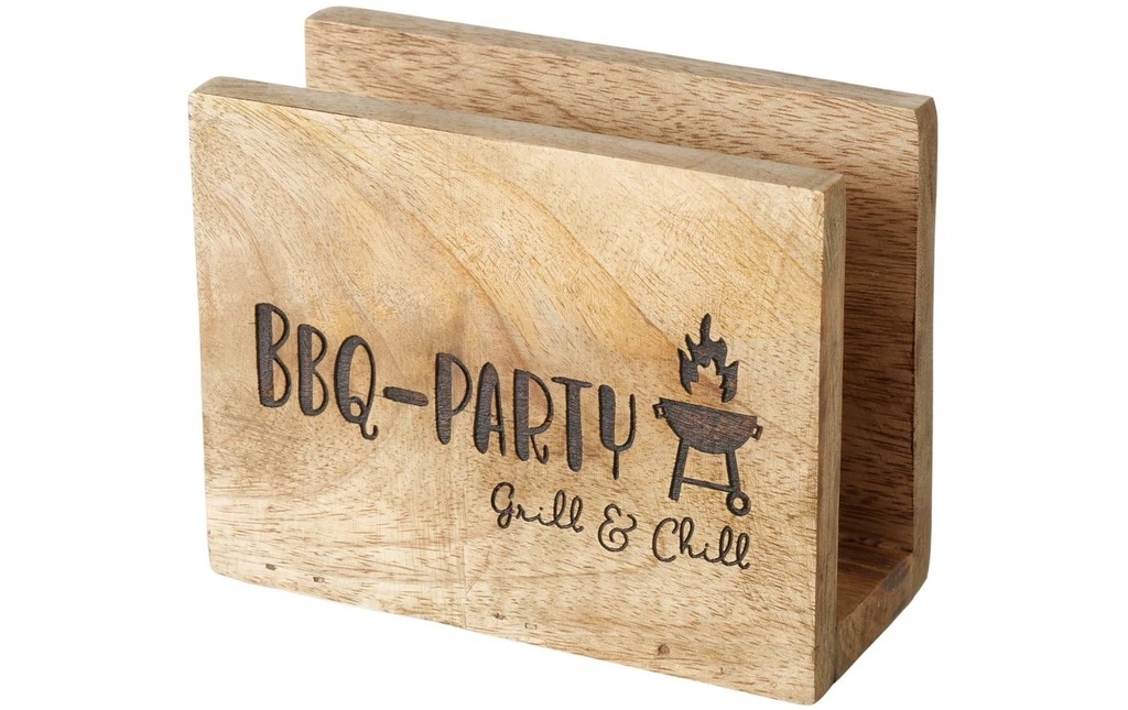 Boltze Porte-serviette BBQ, Marron
