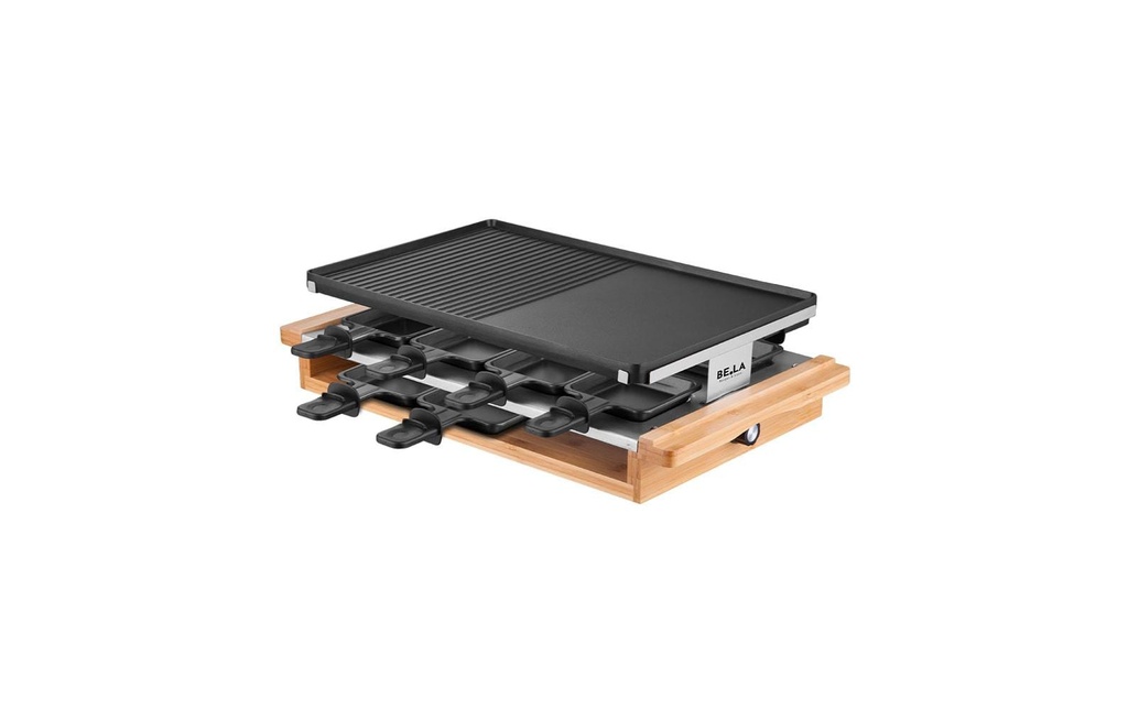 Berger Lanz Gril à raclette Bamboo 8 personnes