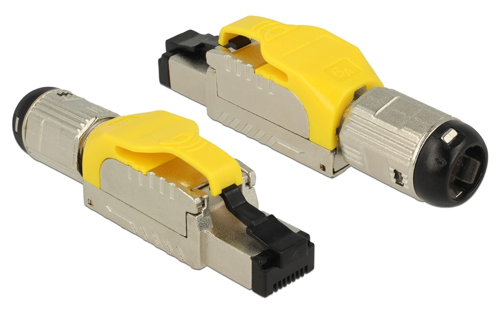 Delock Connecteur RJ45 Cat. 6A Montage sur site, 1 pièce