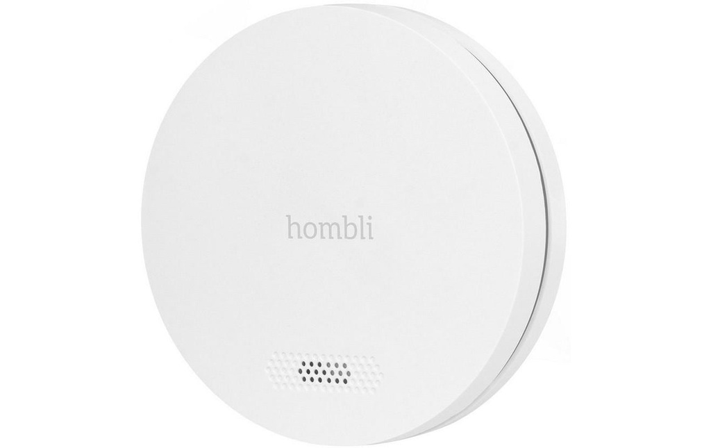 hombli Détecteur de fumée Détecteur de fumée intelligent, 85 dB, blanc