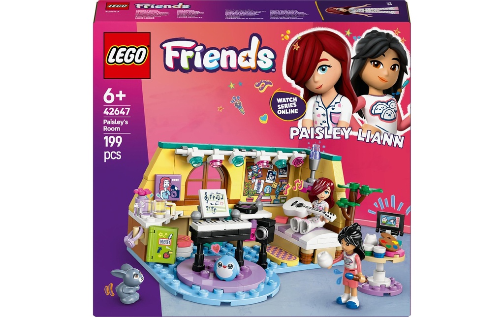 LEGO® Friends La chambre de Paisley 42647