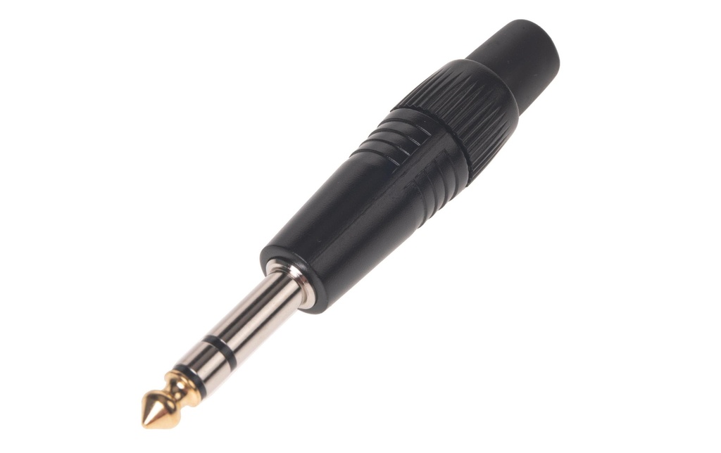 Bemero Connecteur BC2002BK-M Prise jack stéréo 6,3 mm noir