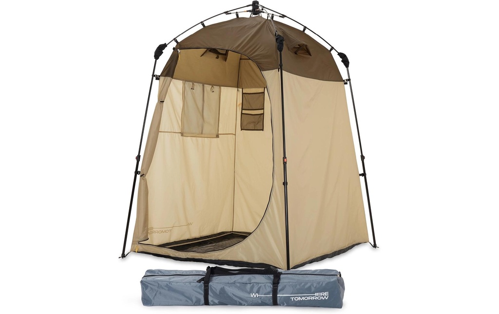 Where tomorrow Tente de douche Pop Up – Marron