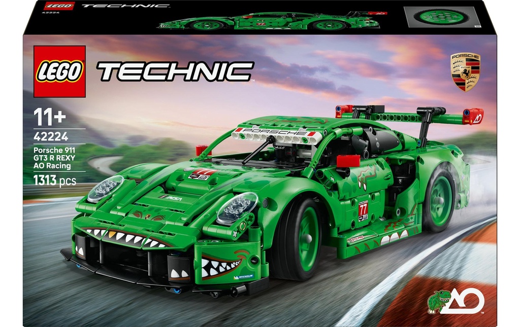 LEGO® Technic Voiture Porsche 911 GT3 R REXY AO Racing 42224