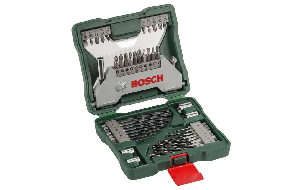 Bosch Jeu de forets hexagonaux X-Line, 43 pièces