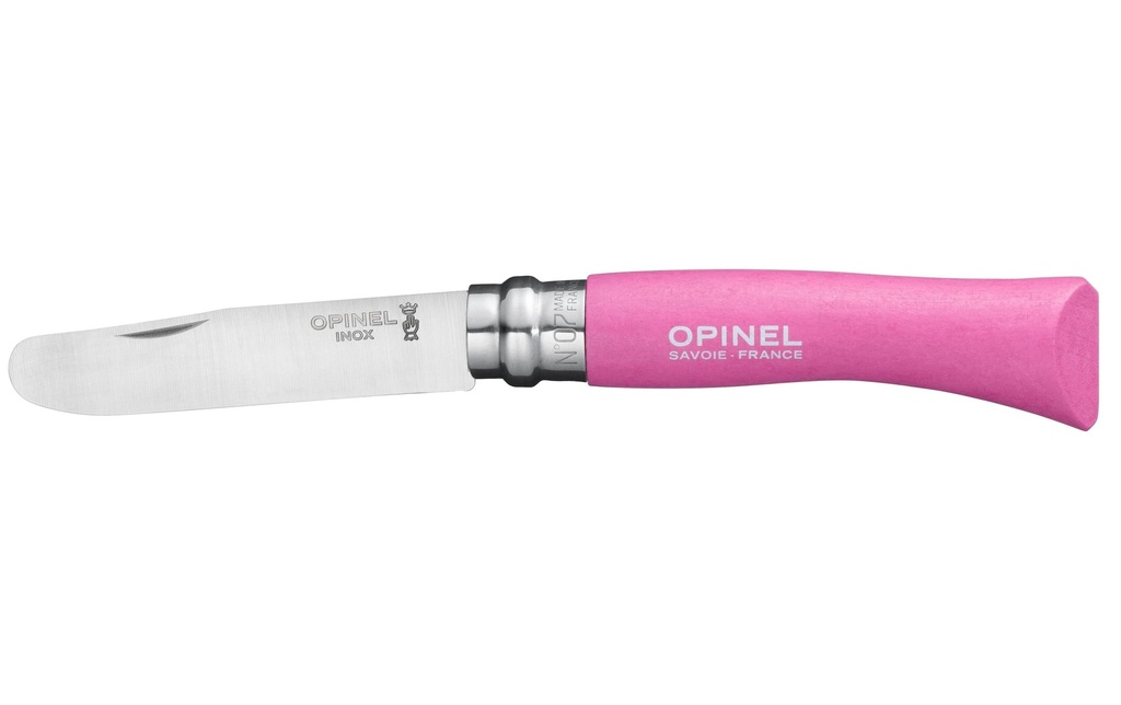 opinel Couteau pour enfants N°07 Mon Premier Fuchsia