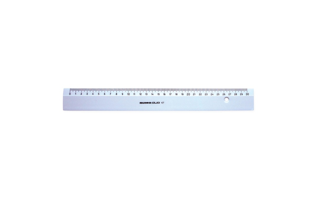 Rumold Règle 30 cm, blanc