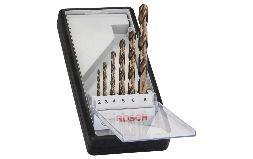 Bosch Professional Kits de forets à métaux HSS-Co, 6 pièces