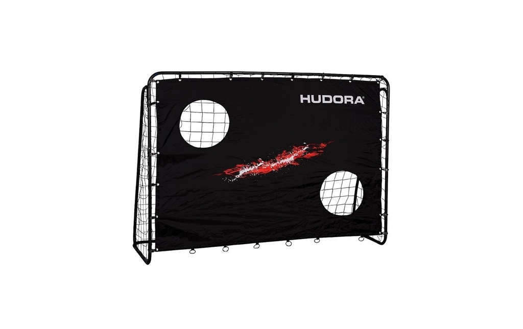 Hudora But de football Entraîneur avec mur de but 213 x 153 x 76 cm