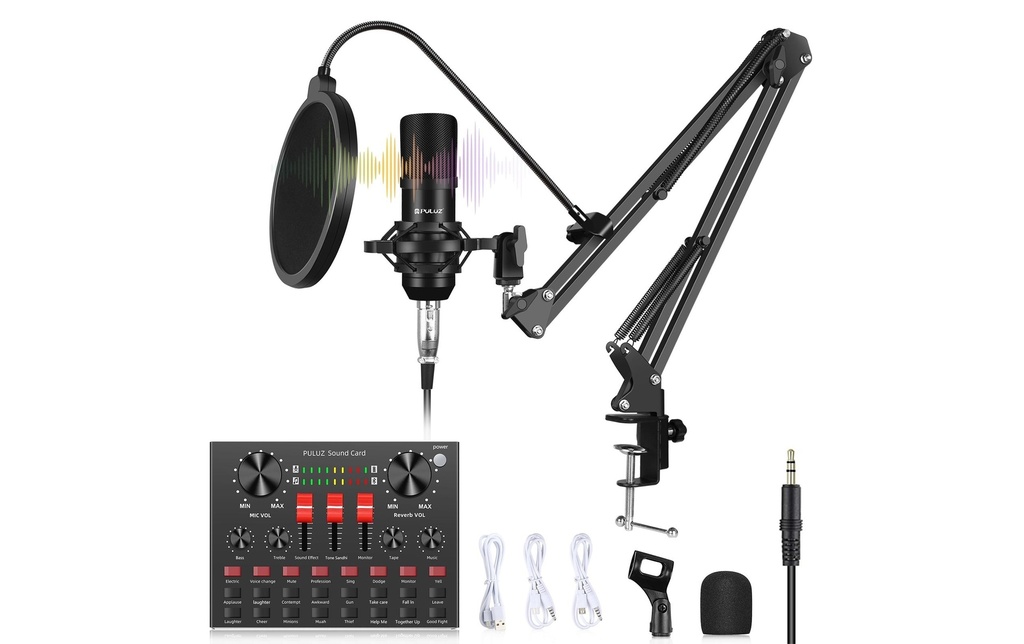 Puluz Microphone Podcast Studio Set