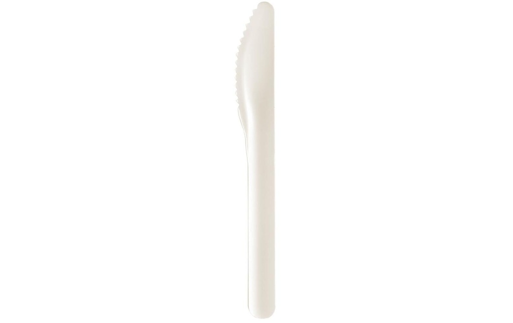 Duni Couteaux jetables Pluma, 16.5 cm, blanc, 100 pièces