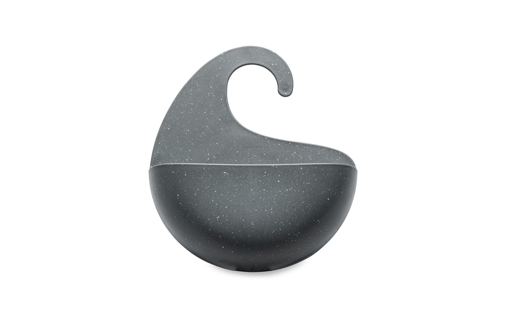Koziol Supports pour produit de douche Utensilo Surf M, Gris foncé/Gris