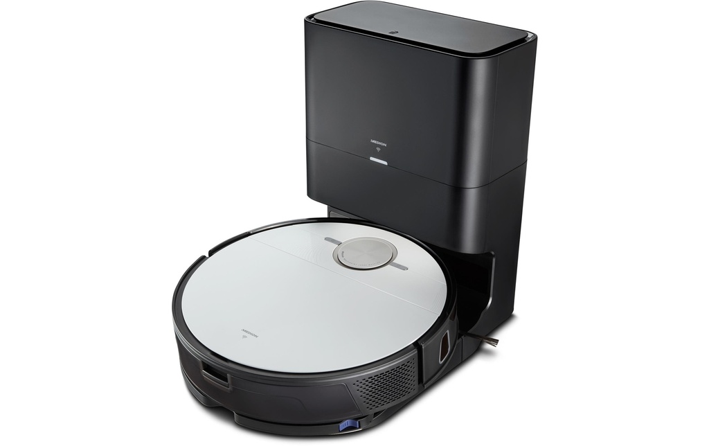 Medion Aspirateur robot X50 avec station d'aspiration