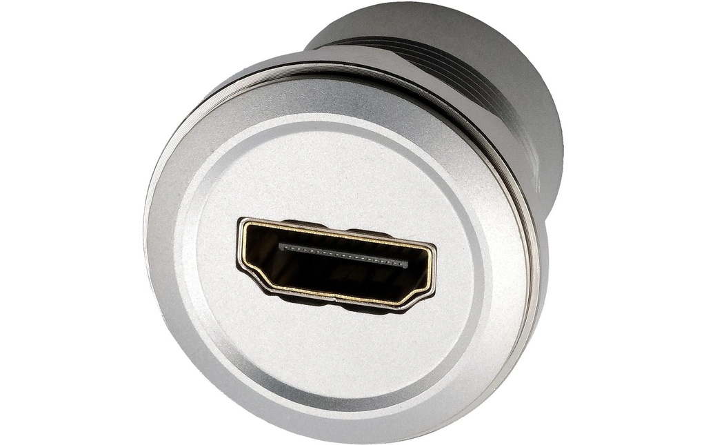 Exsys Adaptateur Adaptateur métallique encastrable HDMI femelle/femelle