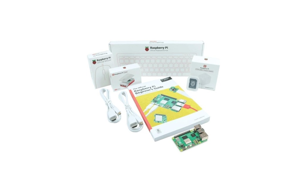 Raspberry Pi Kit de bureau Raspberry Pi 5 4 GB, Clavier DE