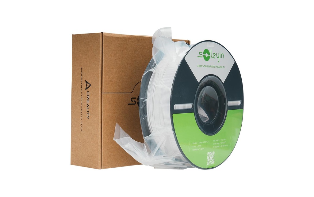 Creality Filament Soleyin Ultra-PLA Blanc 1.75 mm 1 kg