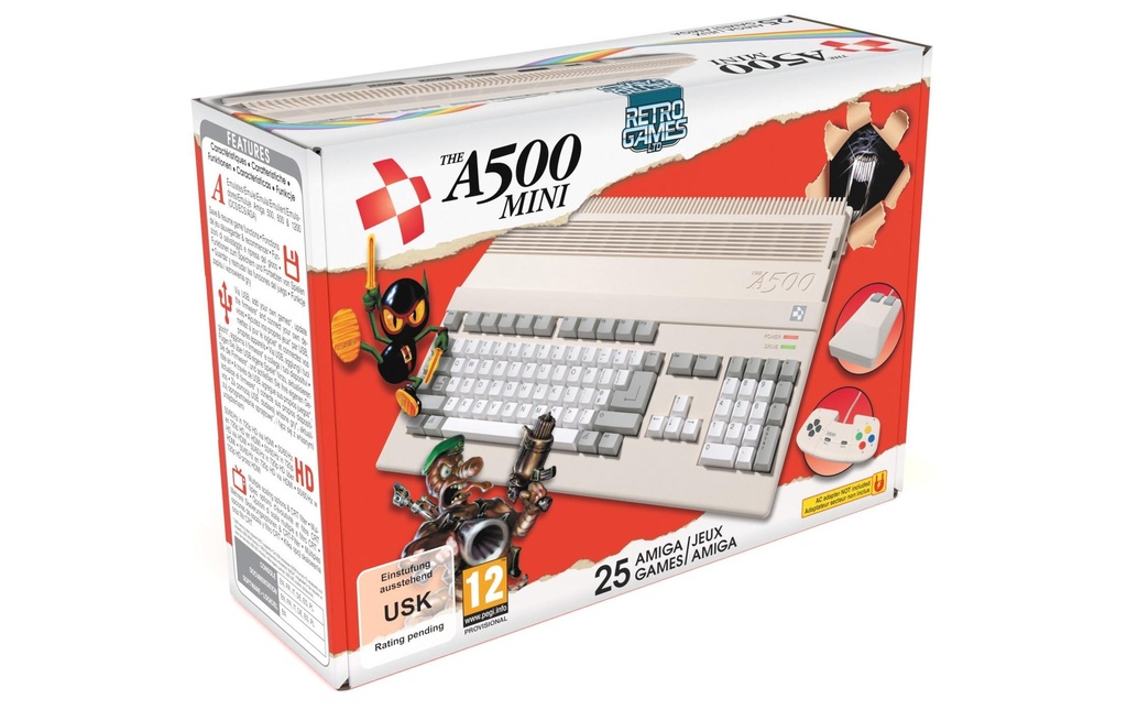retro-bit Console de jeu The A500 Mini