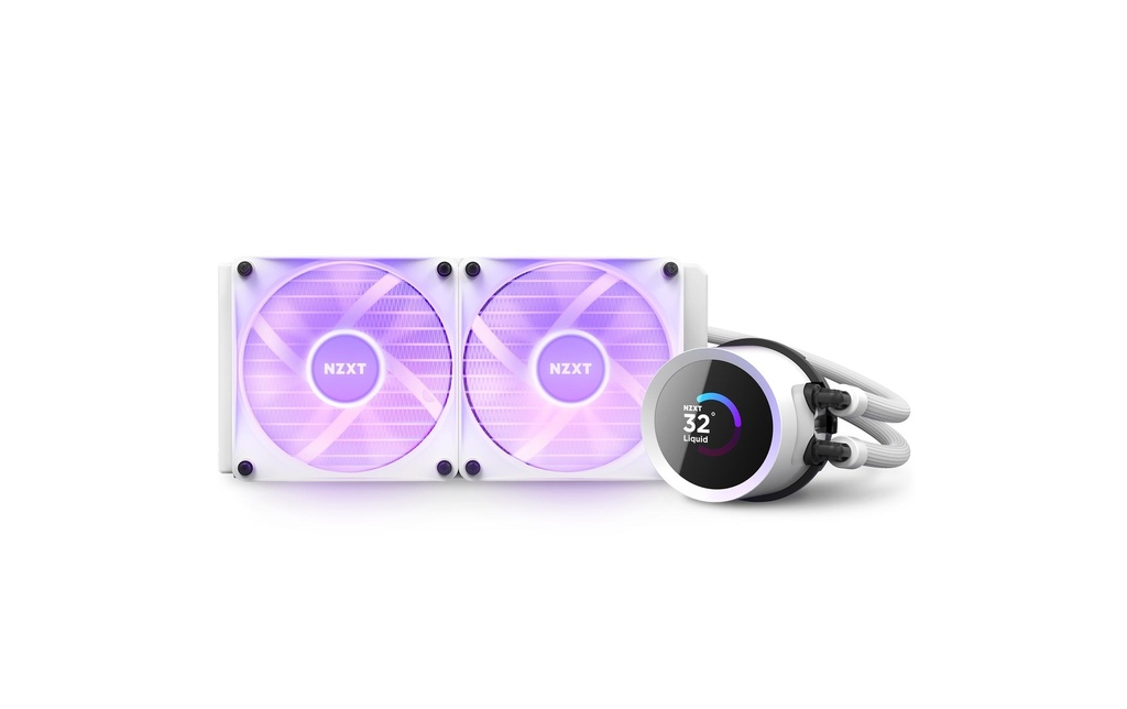 NZXT Refroidissement à eau Kraken 240 RGB Blanc