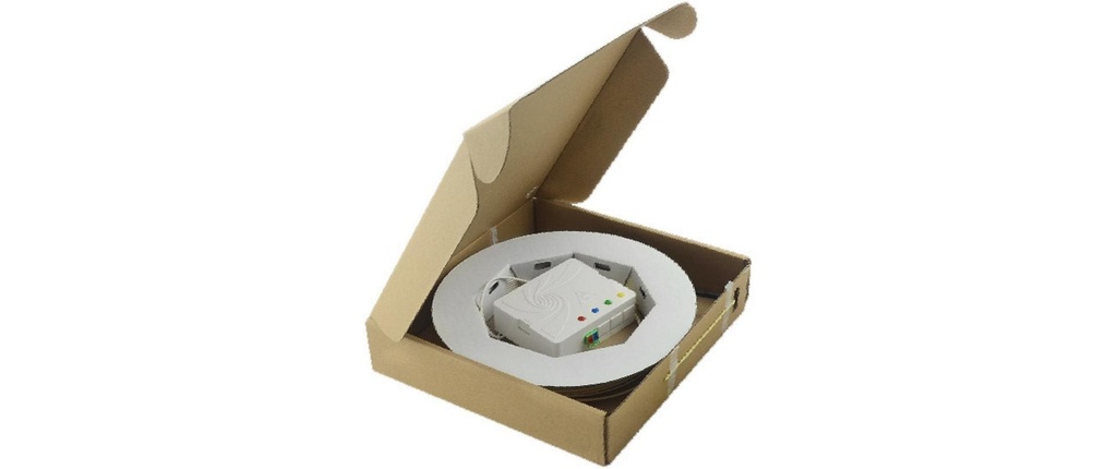 Lightwin Boîte FTTH OTO 2x coupleurs LC/APC, câble breakout 100 m
