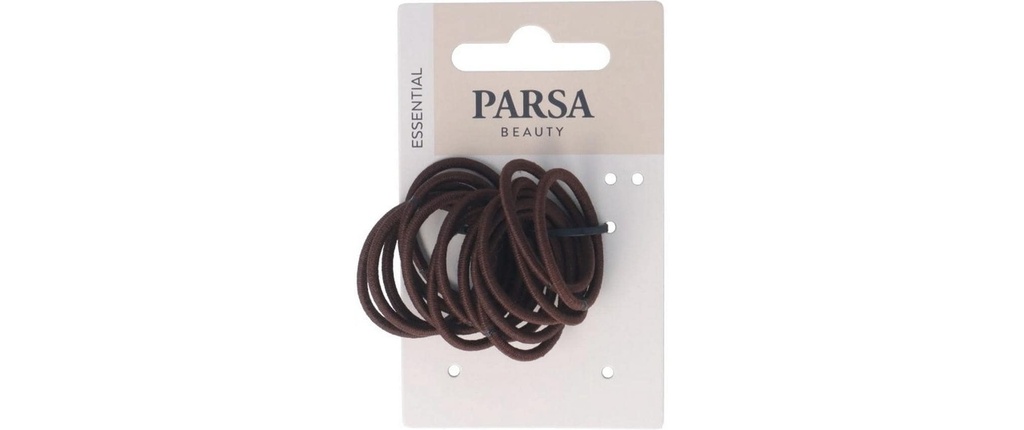 Parsa Beauty Porte-tresses mini, fin, sans métal Marron