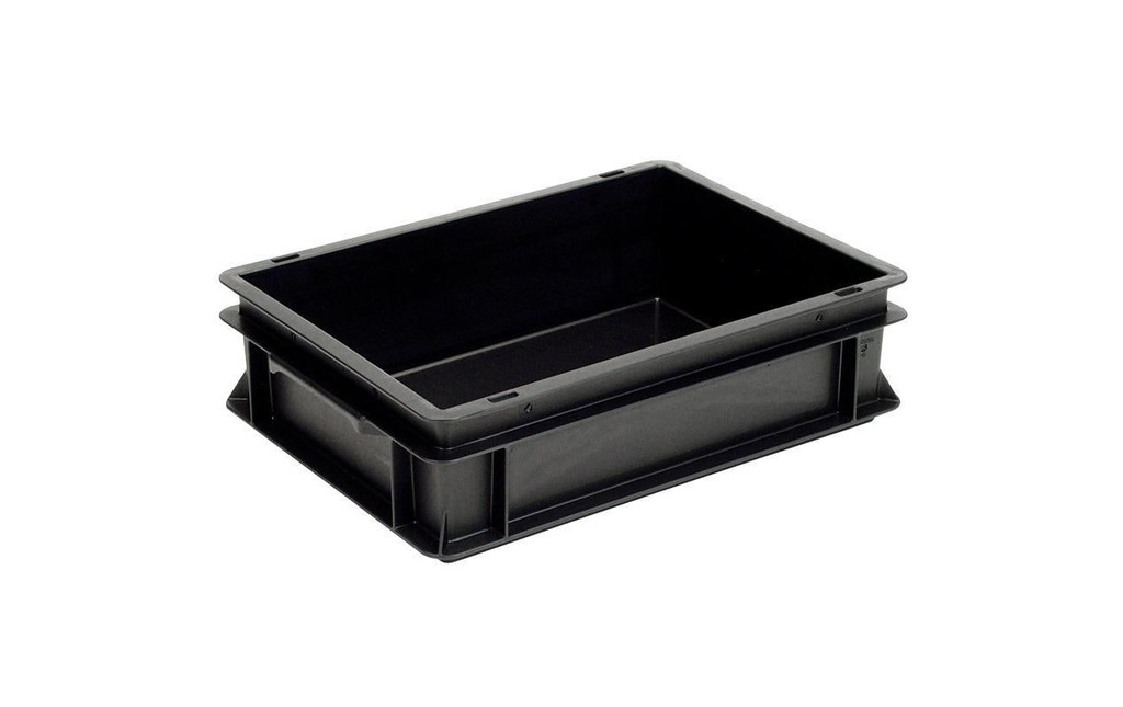 Utz Boîte empilable RAKO ESD 400 x 300 x 117 Noir