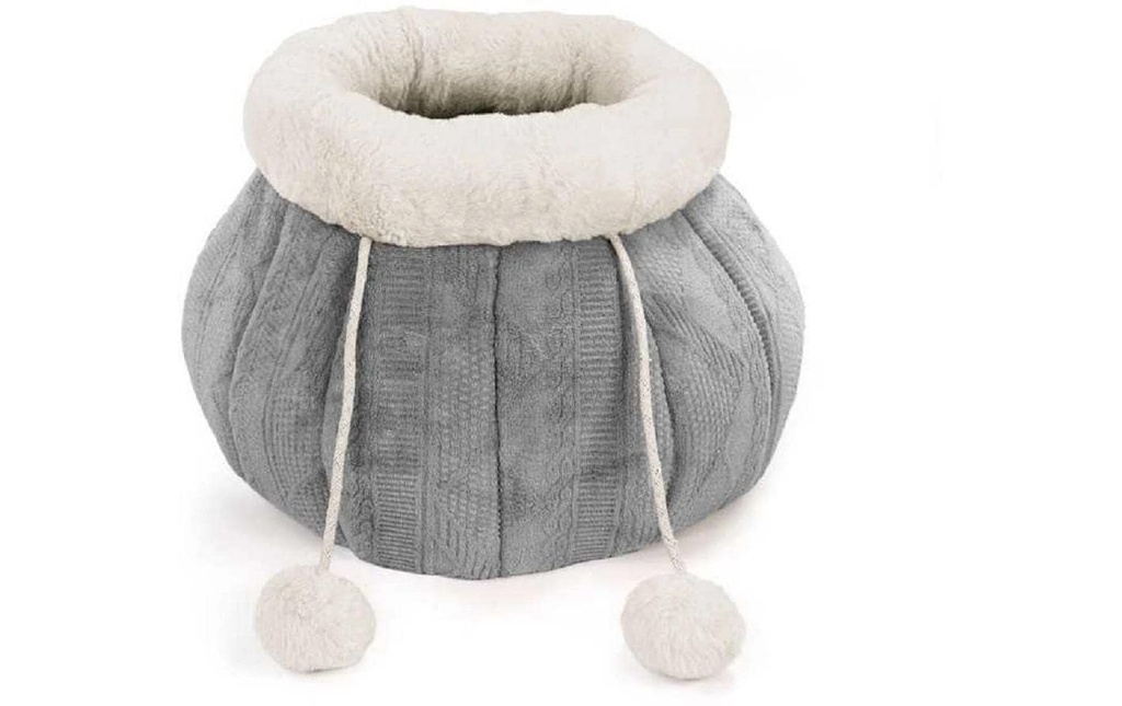Record Niche Pompon 35 x 35 x 23 cm, Gris