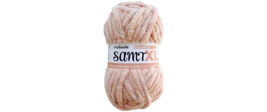 myBoshi Laine Velours chenille XL Magnolia, 100 g, 40 m