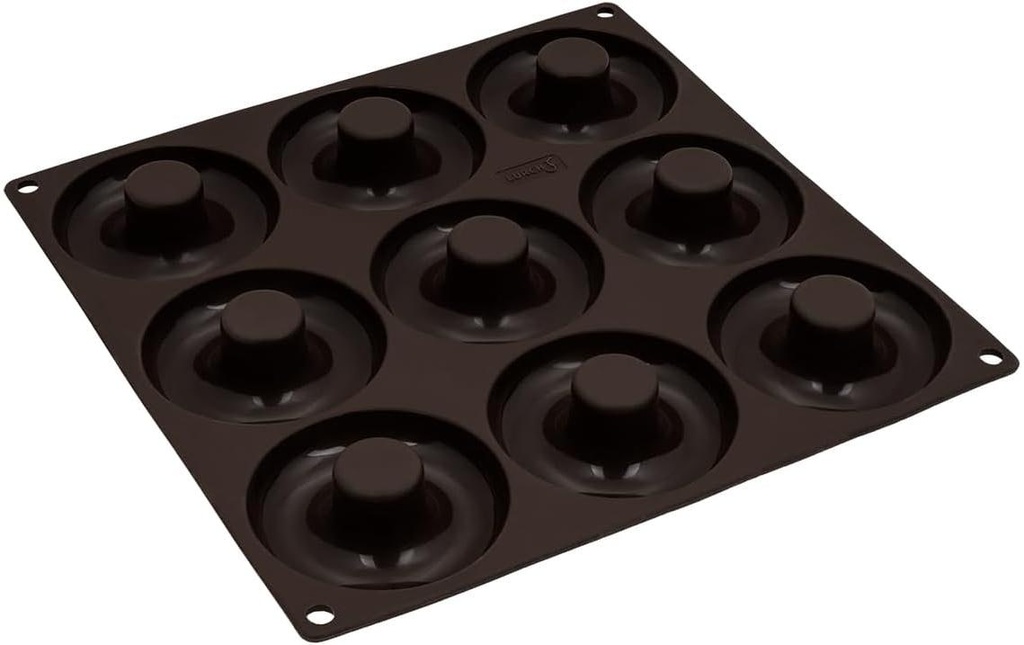 Lurch Plat de cuisson des beignets Flexi Marron