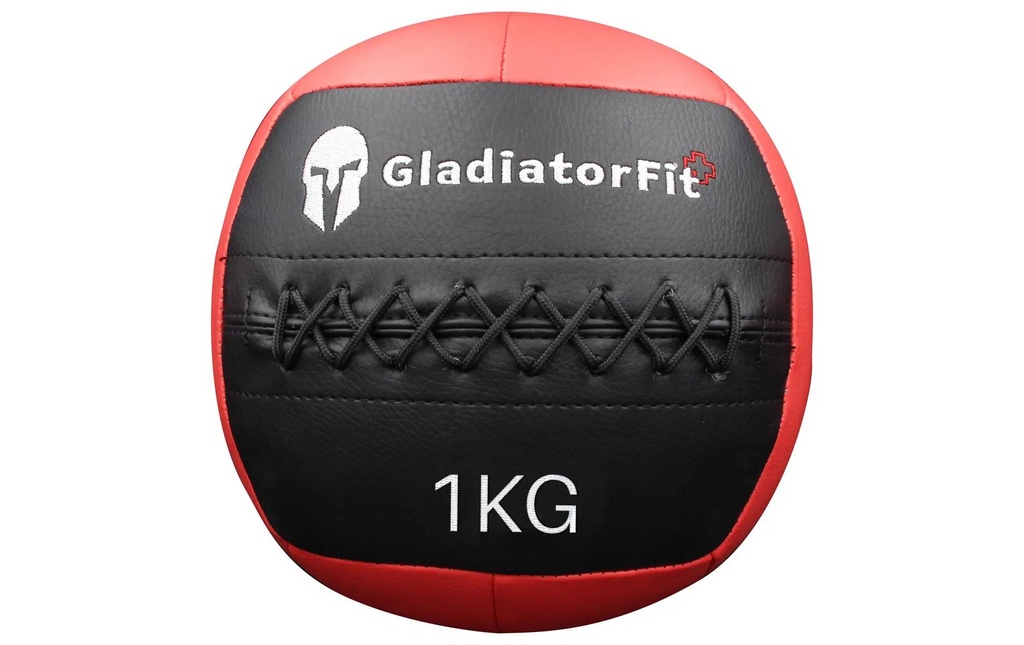 Gladiatorfit Balle médicinale Wall Ball ultra-résistant 1 kg