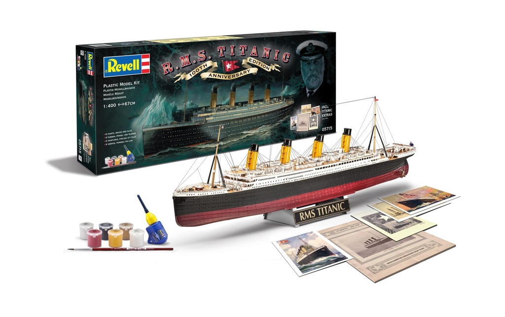 Revell Kits de montage 100 Years TITANIC 1:400