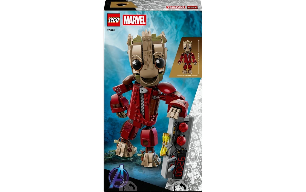LEGO® Marvel Groot en tenue de Ravageur 76341