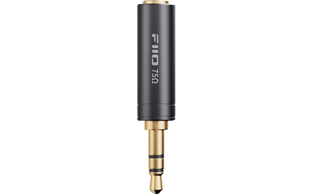 FiiO IMP-3.5M 75 Ω 3.5 mm femelle/femelle Noir