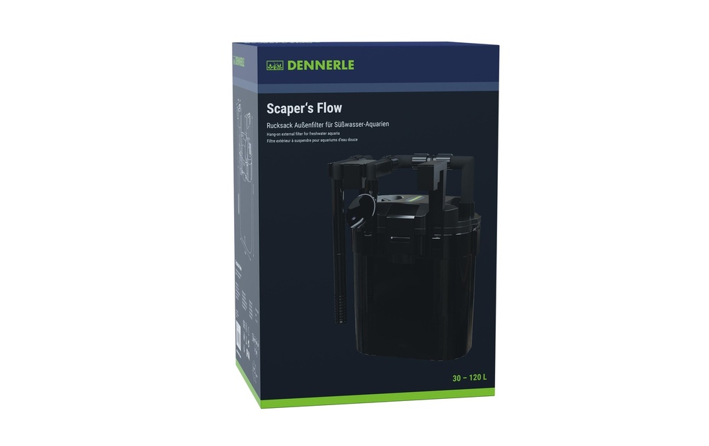 Dennerle Filtre extérieur Scapers Flow – Filtre à hangon, 30 - 120 l