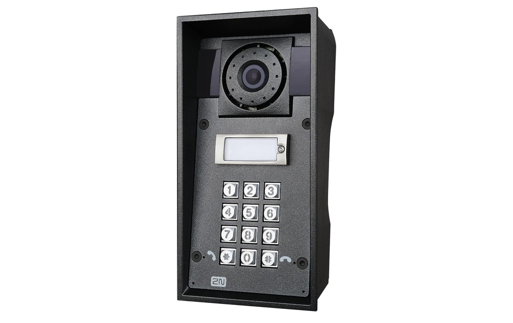 2N Station de porte IP IP Force - 1 bouton, HD caméra, clavier