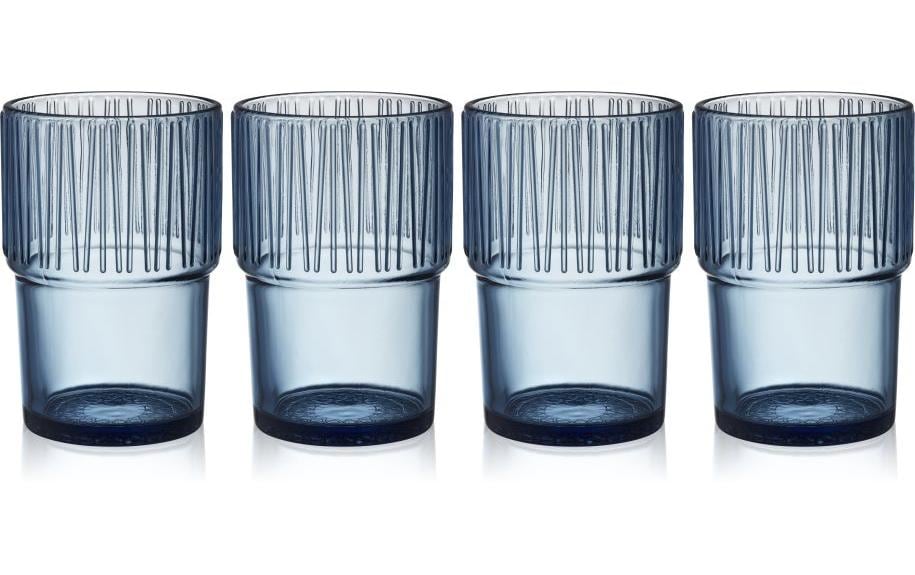 Bitz Verre à latte macchiato Kusintha 380 ml, 4 Pièce/s, Bleu