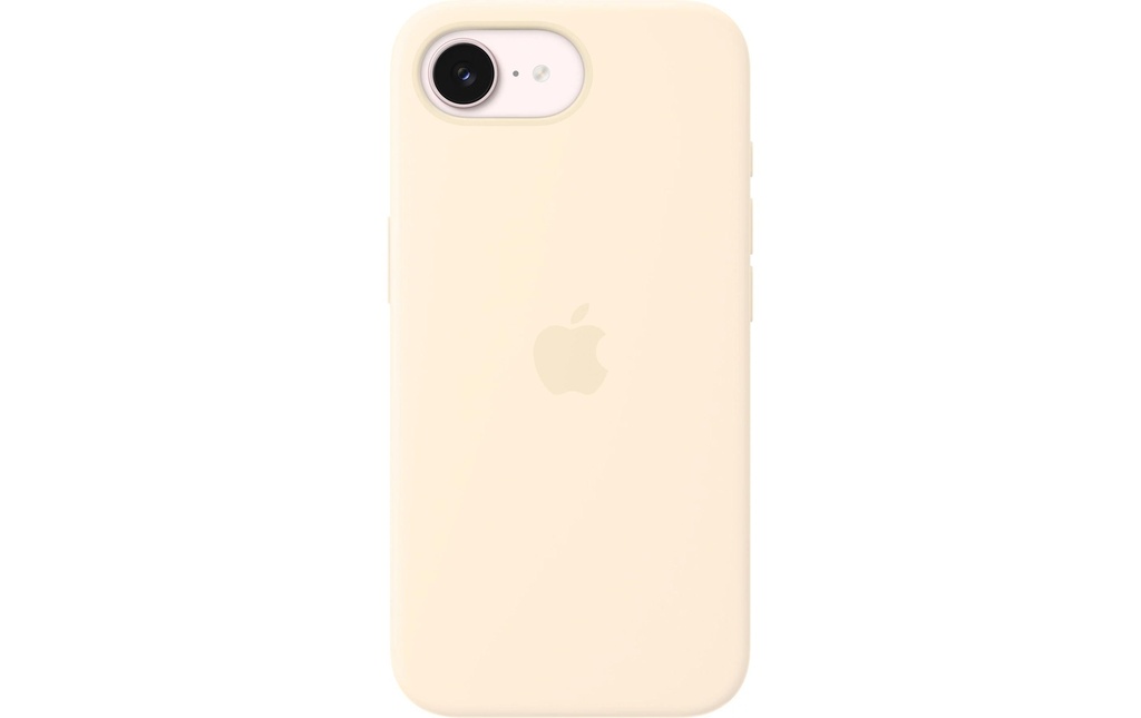 Apple Etui en silicone avec MagSafe iPhone 17e Vanilla