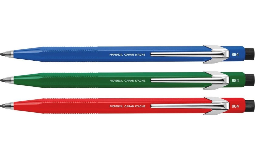 Caran d'Ache Porte-mines Junior 2 mm assortis, 10 pièces