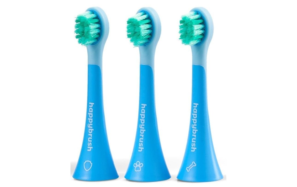 happybrush Tête de brosse à dents EcoVibe Kids 3 Pièce/s