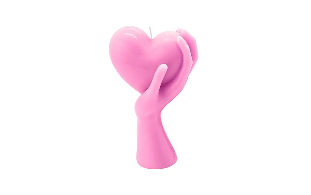54Celsius Bougie Heart Burn 18.4 cm x 7.6 cm, Rose