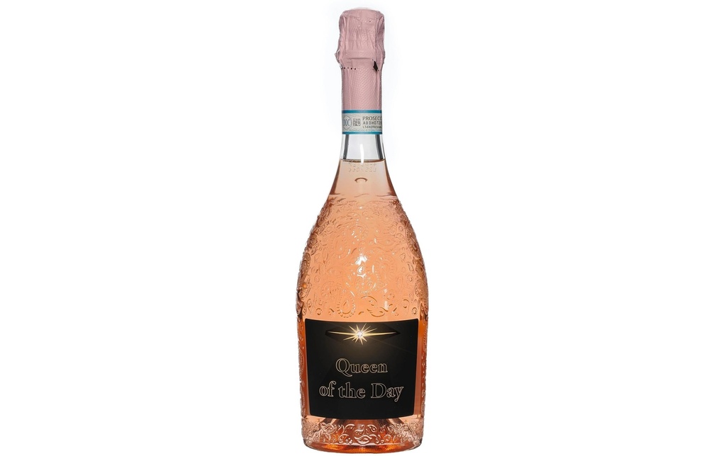 Dreams and Fantasy Idea regalo Prosecco rosé Queen of the day 750 ml