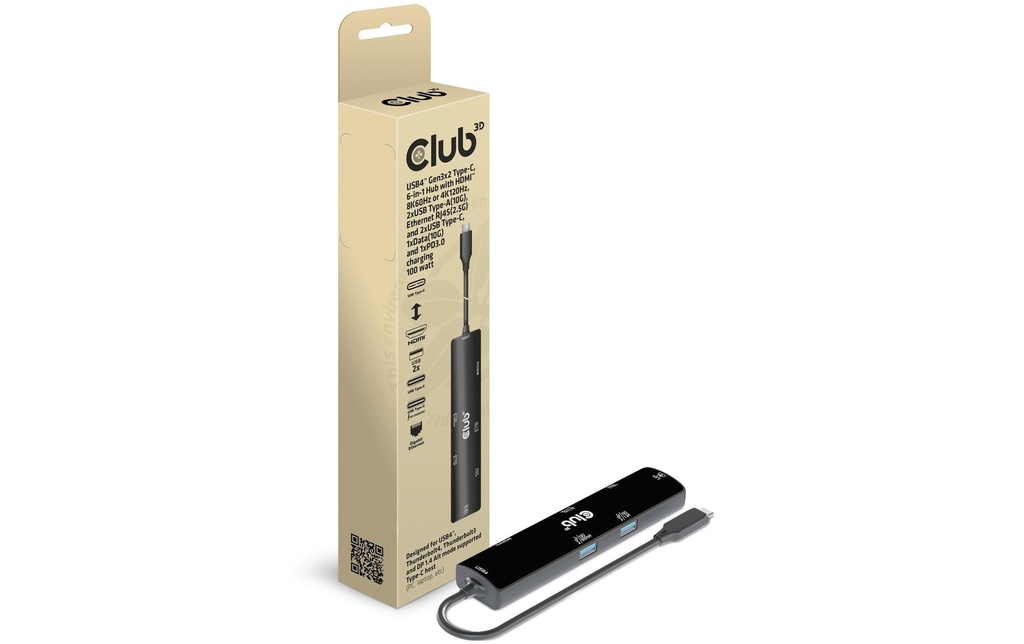 Club 3D Station d'accueil CSV-1599